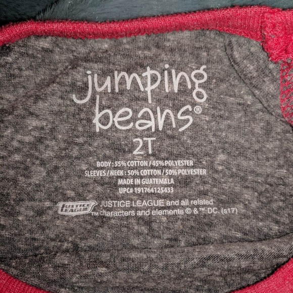 Jumping Beans Justice League long sleeve tee 2T - Picture 3 of 3